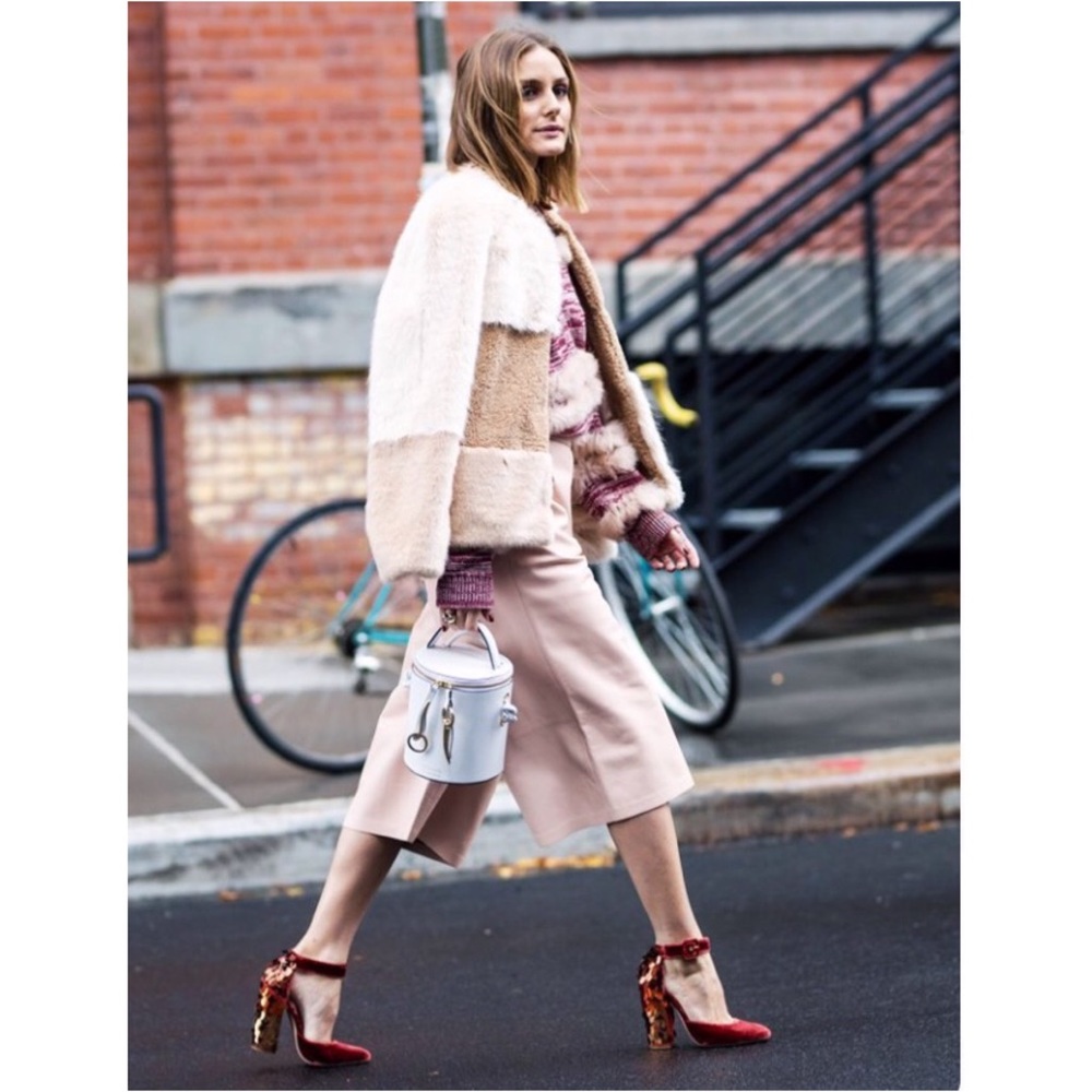 ❌SOLD❌NWT Zara Blush Nude Culottes